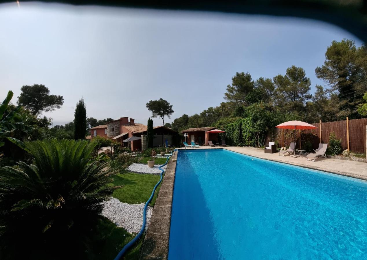 Mas D'Azur Bed & Breakfast Roquefort-les-Pins Luaran gambar